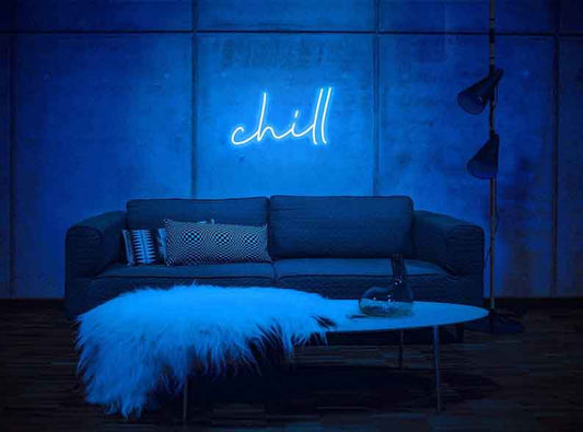 Chill Neon Sign (Large)