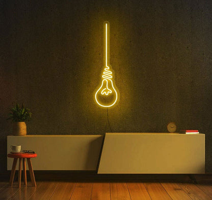 Neon Light Bulb Lamp Decor