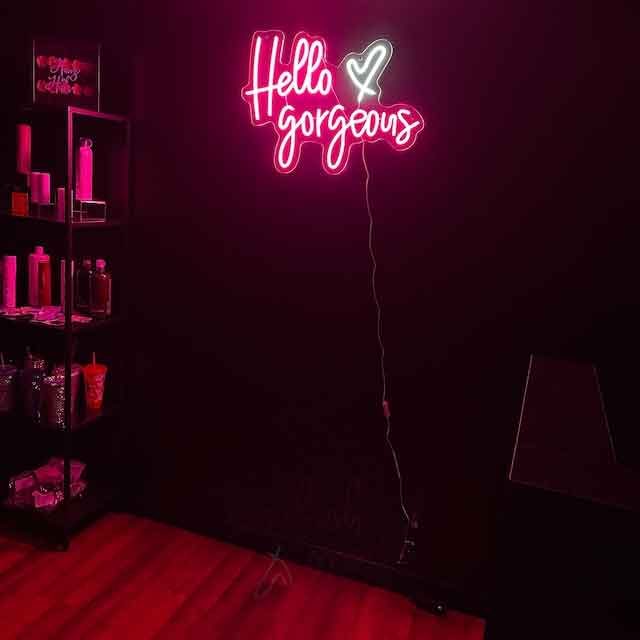 Hello Gorgeous Neon Sign